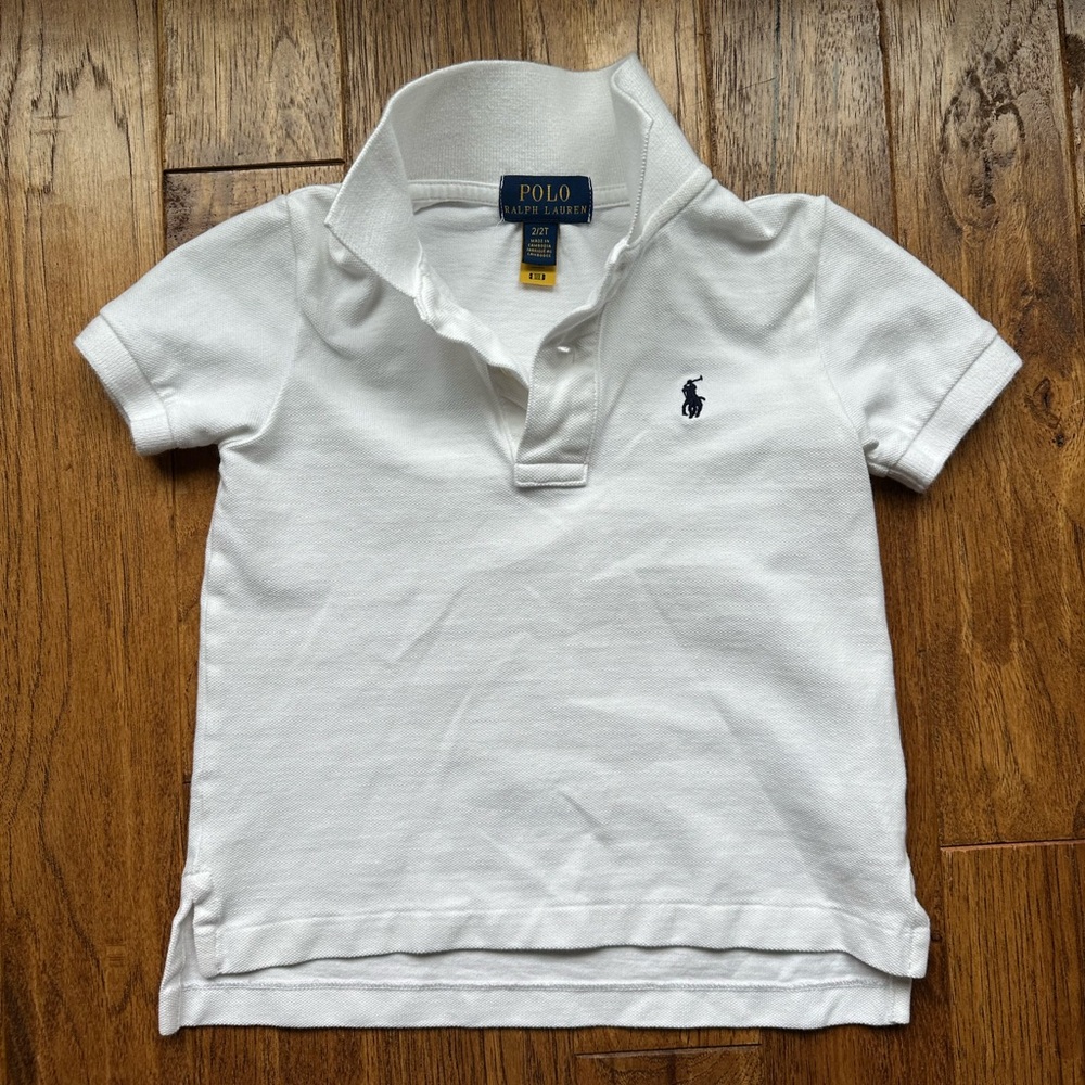 Ralph Lauren Iconic Mesh Polo Shirt 2T